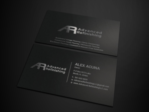 Business Card Design by Tripti Ranjan Gain for Advanced Refinishing LLC | Design: #22793258
