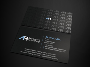 Business Card Design by Tripti Ranjan Gain for Advanced Refinishing LLC | Design: #22793267