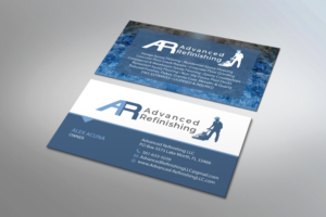 Business Card Design by MDesign for Advanced Refinishing LLC | Design #22792904