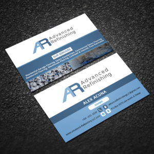 Diseño de Tarjeta de Presentación por Sujan4art para Advanced Refinishing LLC | Diseño: #22789923