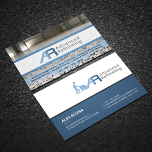 Diseño de Tarjeta de Presentación por Sujan4art para Advanced Refinishing LLC | Diseño: #22790489