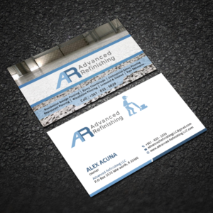 Business Card Design by Sujan4art for Advanced Refinishing LLC | Design: #22790494