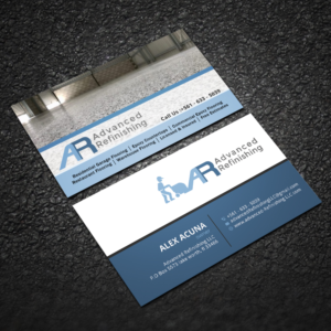Business Card Design by Sujan4art for Advanced Refinishing LLC | Design: #22790501