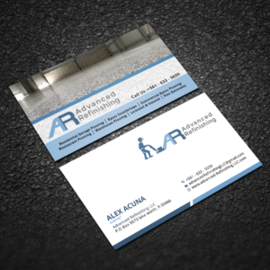 Business Card Design by Sujan4art for Advanced Refinishing LLC | Design: #22790502