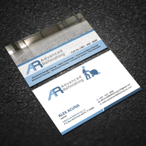 Business Card Design by Sujan4art for Advanced Refinishing LLC | Design: #22790503