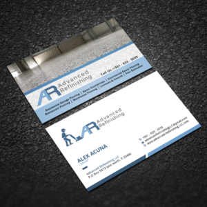 Business Card Design by Sujan4art for Advanced Refinishing LLC | Design: #22790506