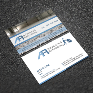 Business Card Design by Sujan4art for Advanced Refinishing LLC | Design: #22792961