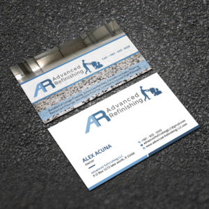 Business Card Design by Sujan4art for Advanced Refinishing LLC | Design: #22792969