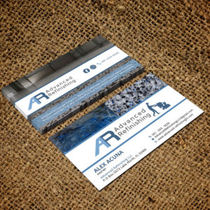 Business Card Design by Sujan4art for Advanced Refinishing LLC | Design: #22814399