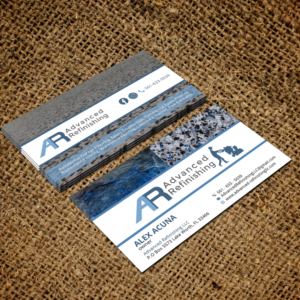 Business Card Design by Sujan4art for Advanced Refinishing LLC | Design: #22814400