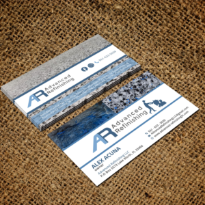 Business Card Design by Sujan4art for Advanced Refinishing LLC | Design: #22814402
