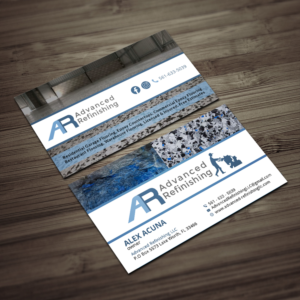 Business Card Design by Sujan4art for Advanced Refinishing LLC | Design: #22814414