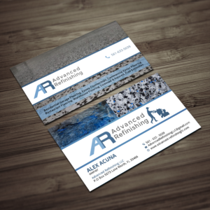 Business Card Design by Sujan4art for Advanced Refinishing LLC | Design: #22814420