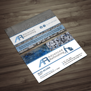Business Card Design by Sujan4art for Advanced Refinishing LLC | Design: #22814423
