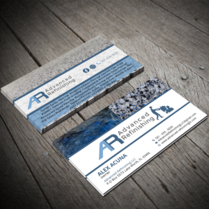 Business Card Design by Sujan4art for Advanced Refinishing LLC | Design: #22819556