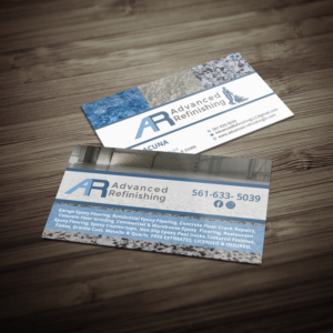 Business Card Design by Sujan4art for Advanced Refinishing LLC | Design: #22844396