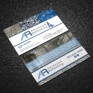 Business Card Design by Sujan4art for Advanced Refinishing LLC | Design: #22866263