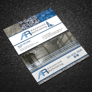 Business Card Design by Sujan4art for Advanced Refinishing LLC | Design: #22866264