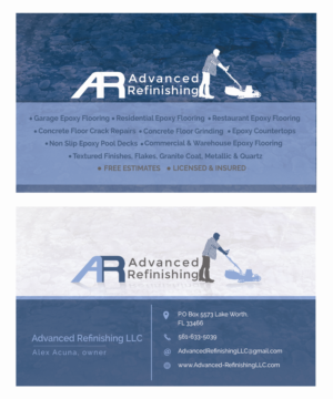 Business Card Design by BrpDesign for Advanced Refinishing LLC | Design: #22795336