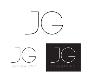 Jose Gavino and JG | Logo Design by Halfull Media