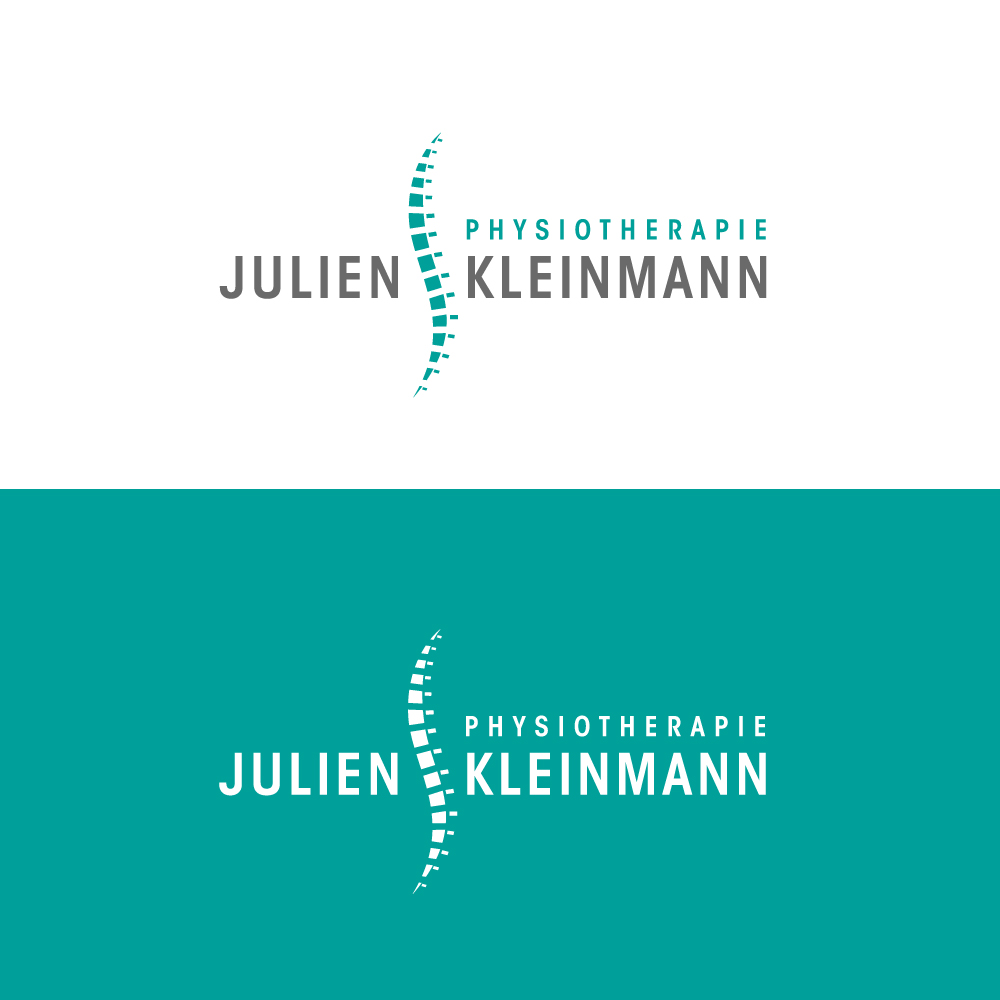 Logo-Design von Sujit Banerjee für Physiotherapie Julien Kleinmann | Design #22793274
