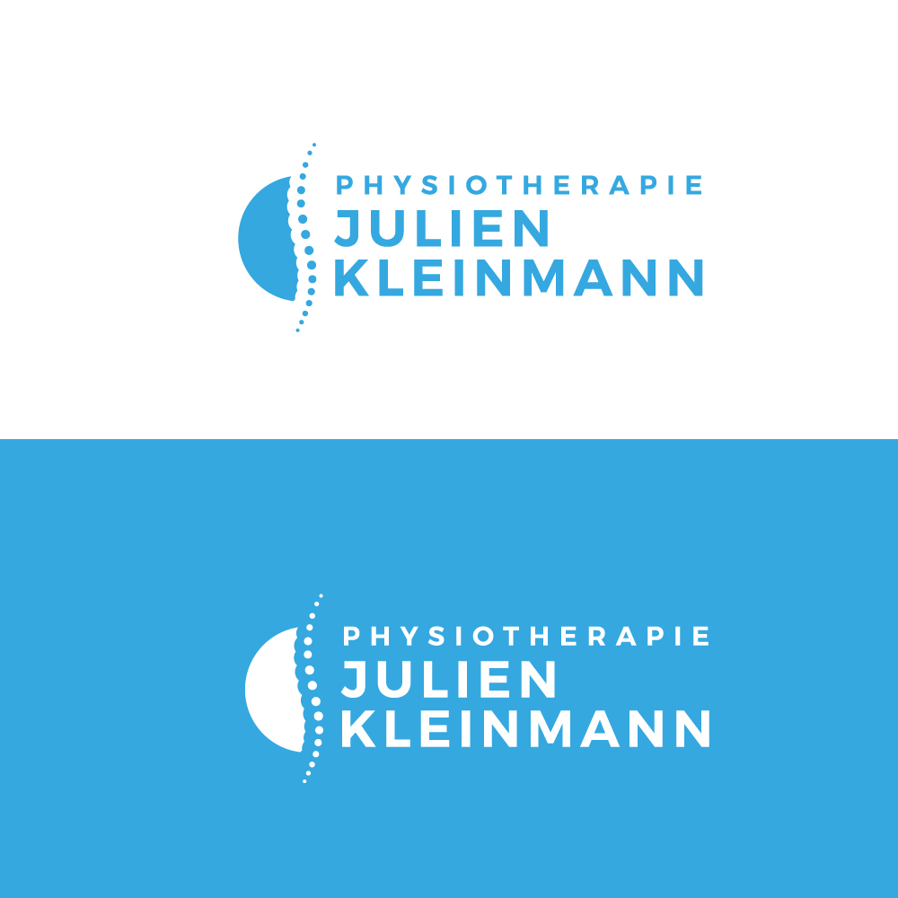 Logo-Design von Sujit Banerjee für Physiotherapie Julien Kleinmann | Design #22793275