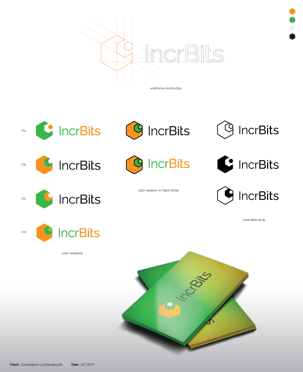 Logo Design by Paulo Vieira for Cunningham Landscaping llc | Design #22811661