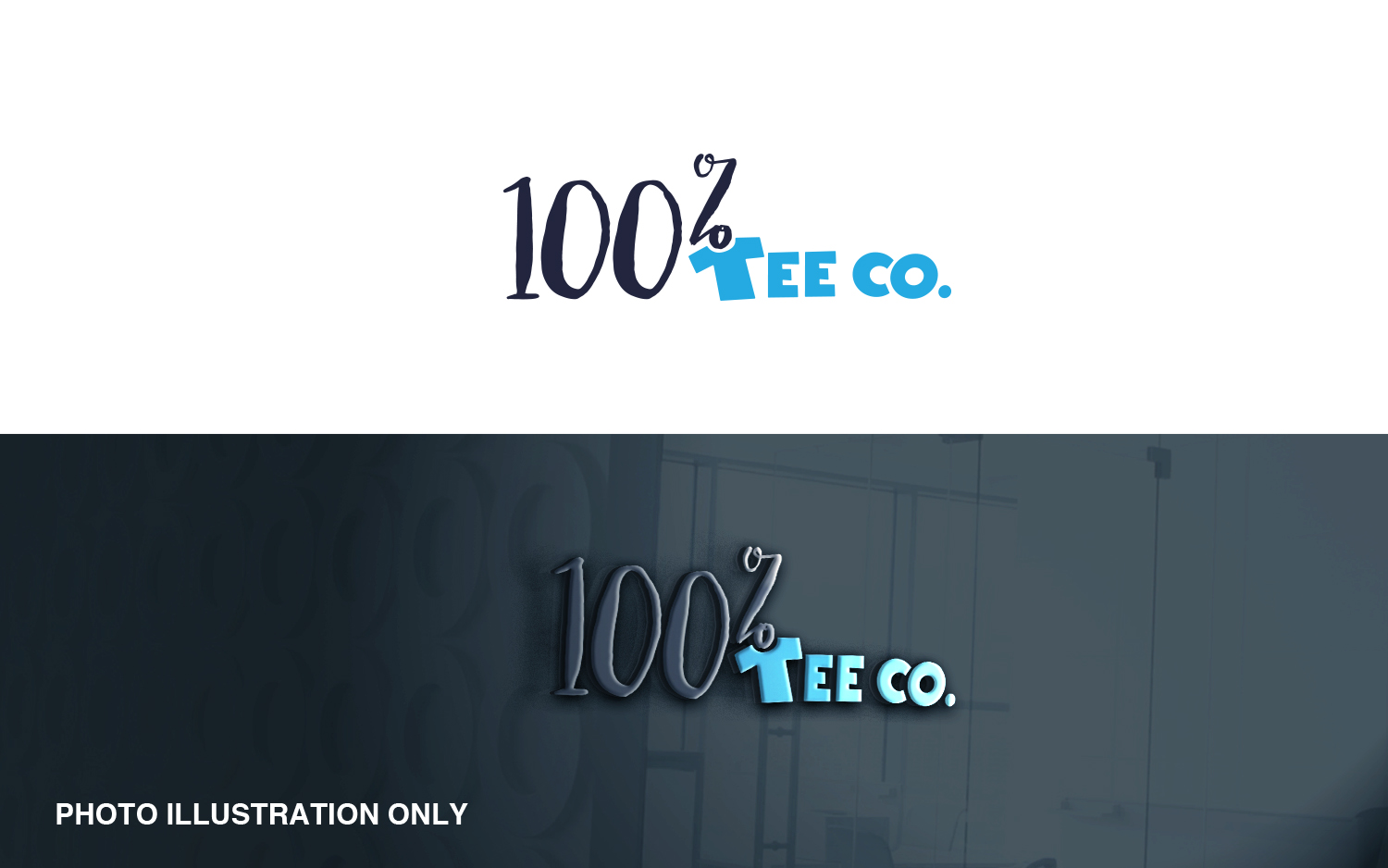 Diseño de Logo por MT para 100 Percent Tee Company | Diseño #22807063