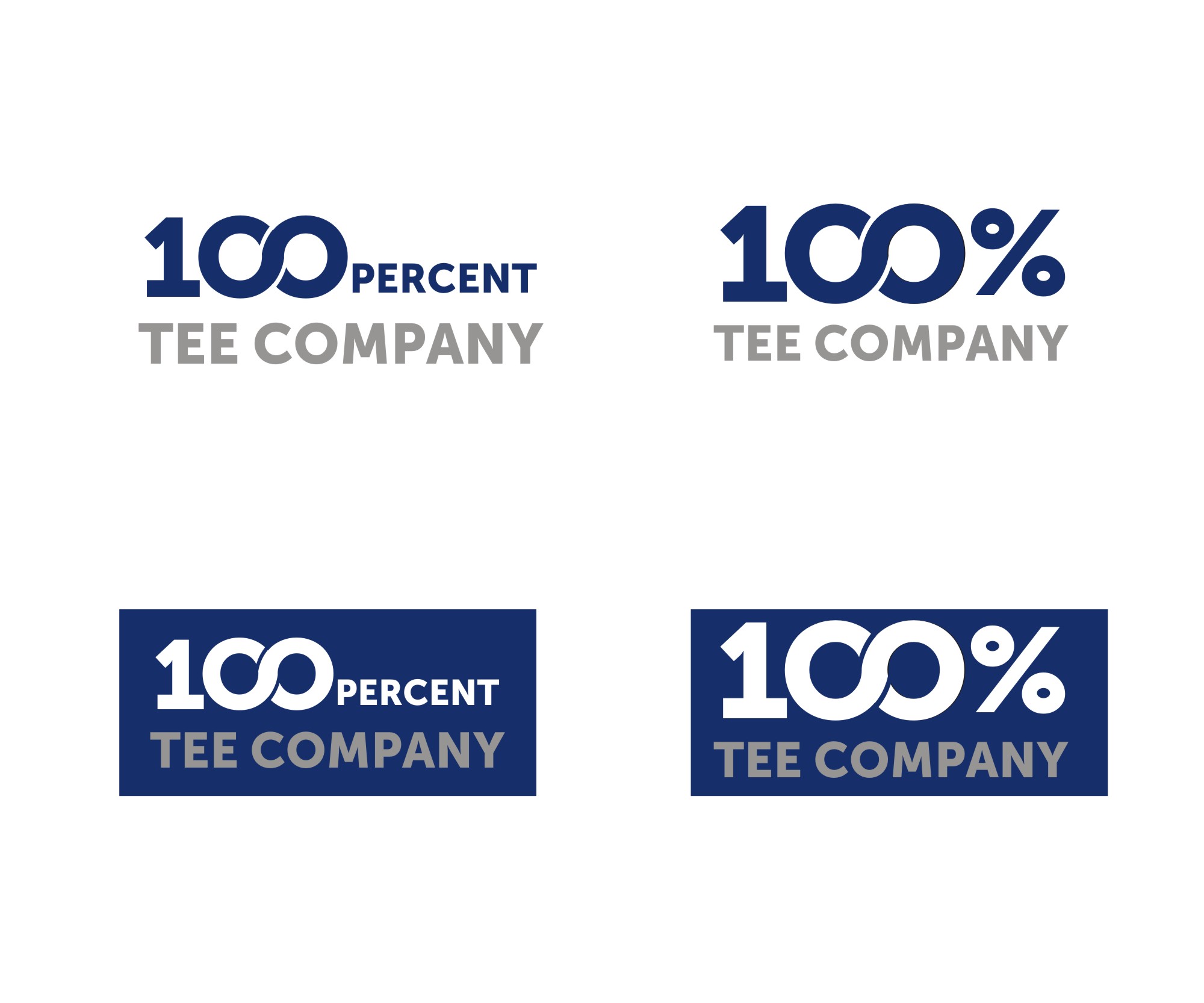 Diseño de Logo por Falguni para 100 Percent Tee Company | Diseño #22839889