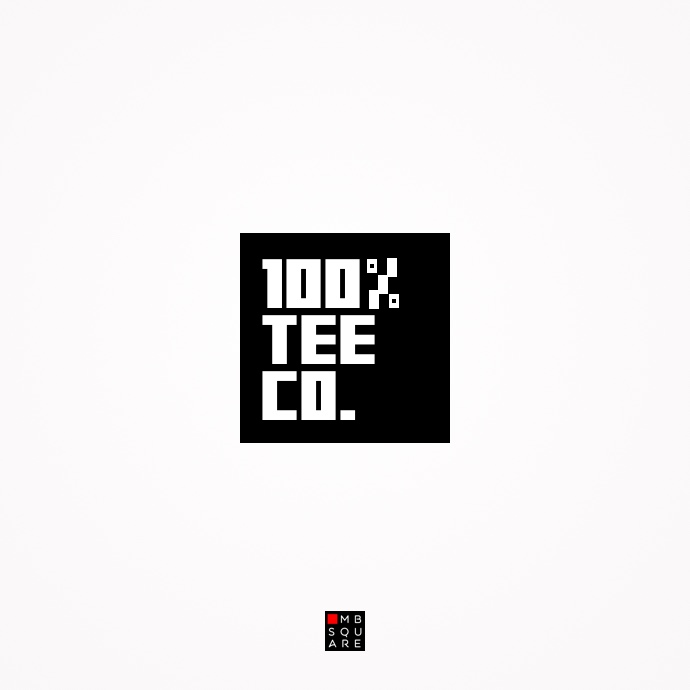 Logo Design by MBSquare for 100 Percent Tee Company | Design #22837766
