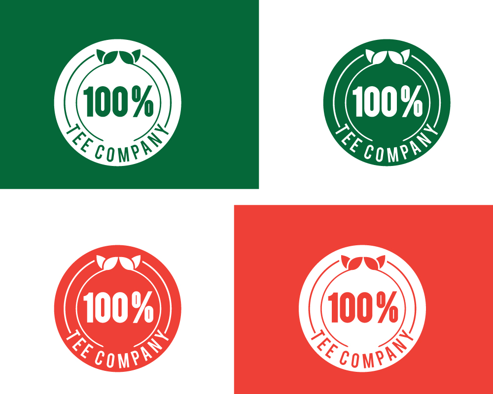 Diseño de Logo por A S design @ para 100 Percent Tee Company | Diseño #22809408