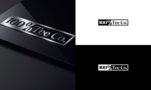 Logo Design by UniqueDreamer for 100 Percent Tee Company | Design #22791683