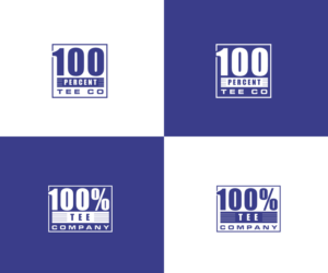 100 Percent Tee Co. or 100 Percent Tee Company | Design de Logo par step forward 2