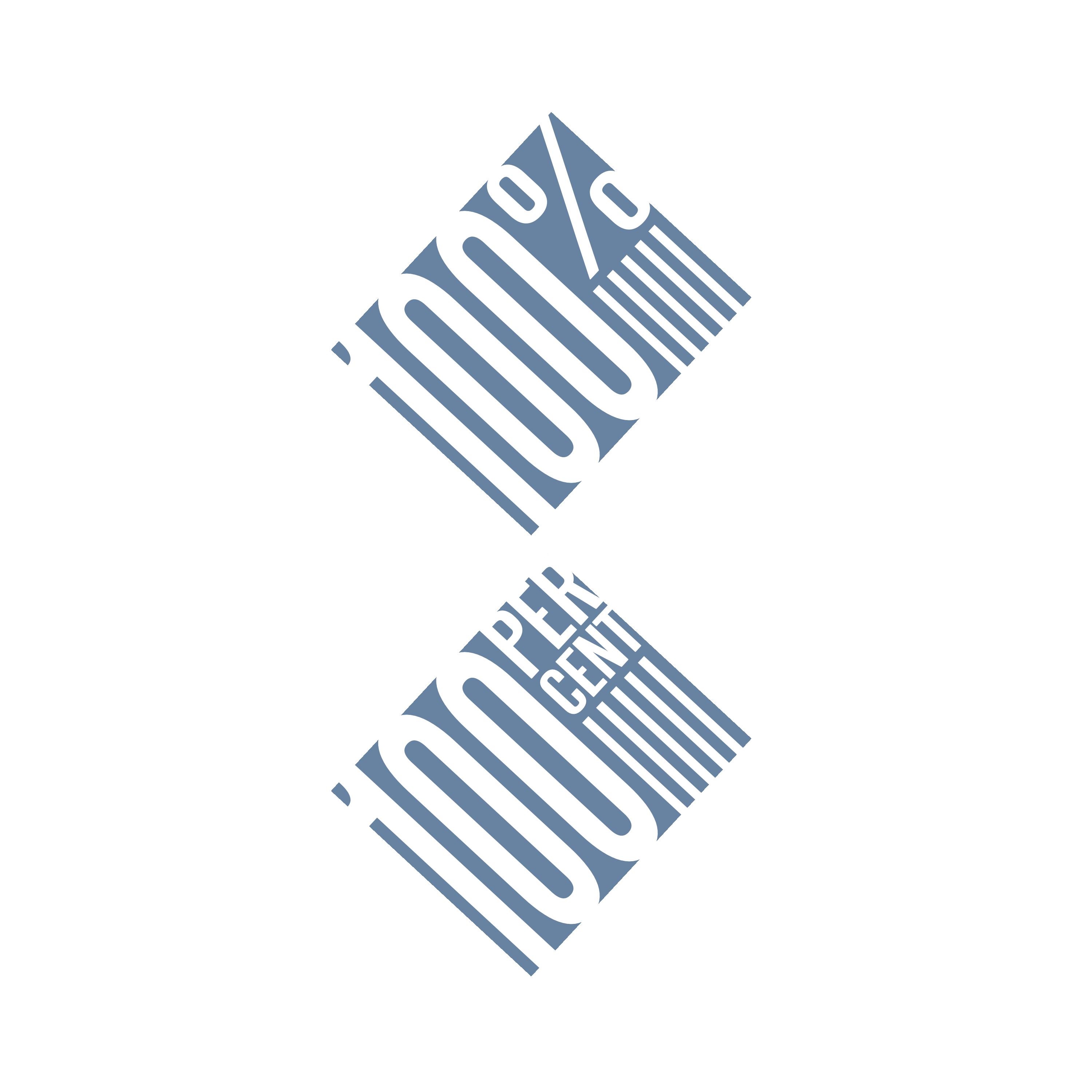 Logo Design by collinlevine for 100 Percent Tee Company | Design #22797153