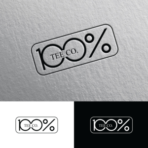 100 Percent Tee Co. or 100 Percent Tee Company | Logo Design by Rii