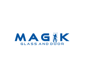 Logo Design by opieq for Magik Glass & Door | Design #22834437