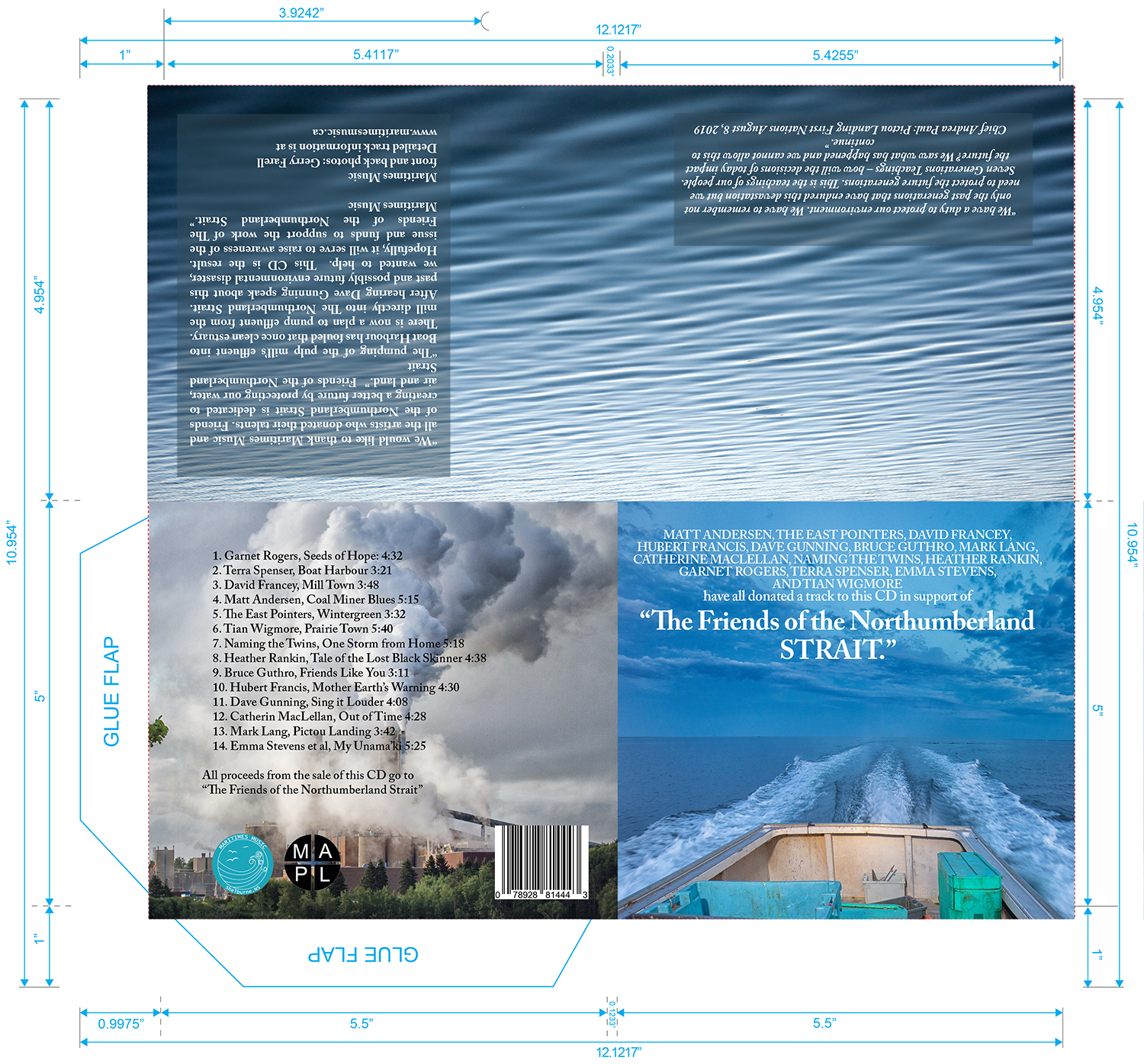 CD Cover Design by Tatlin for this project | Design #22795450