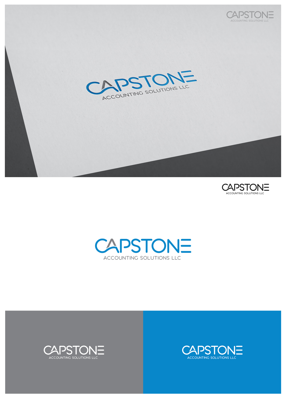Diseño de Logo por goranvisnjic82 para Capstone Tax and Accounting Inc. | Diseño #22790383