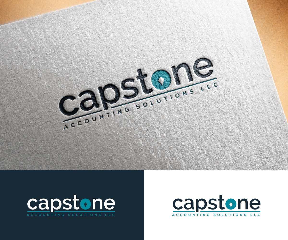 Logo Design by step forward 2 for Capstone Tax and Accounting Inc. | Design #22792489