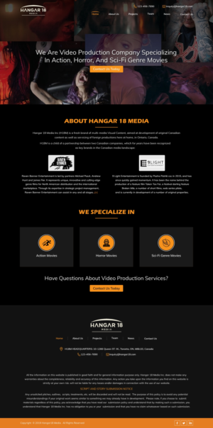 Web-Design von harmi_199 für 9 Light Entertainment | Design: #22821278
