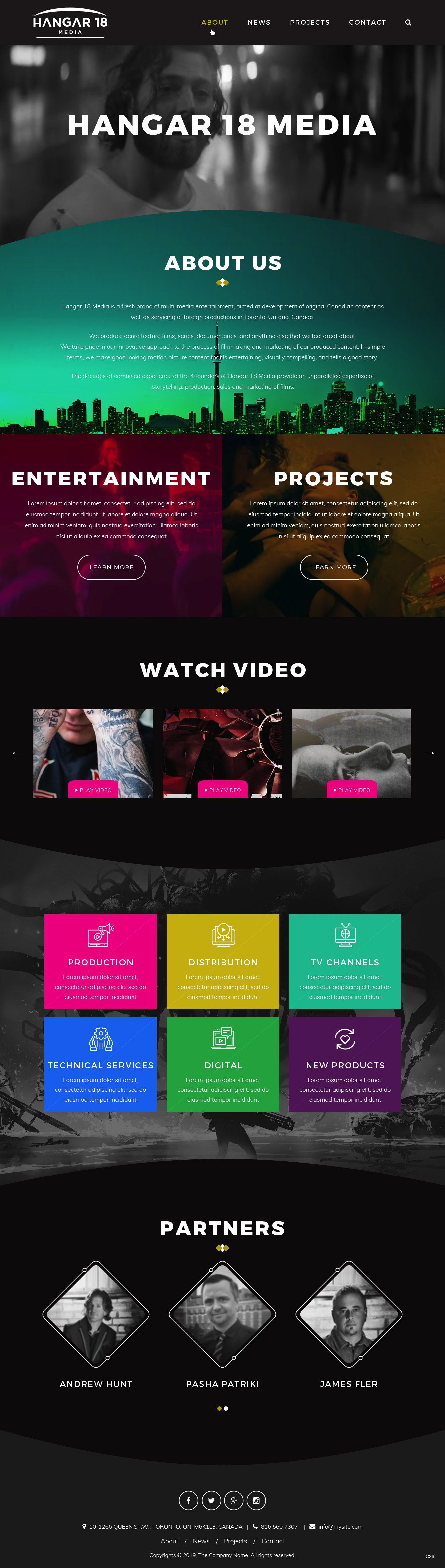 Web-Design von pb für 9 Light Entertainment | Design #22797801