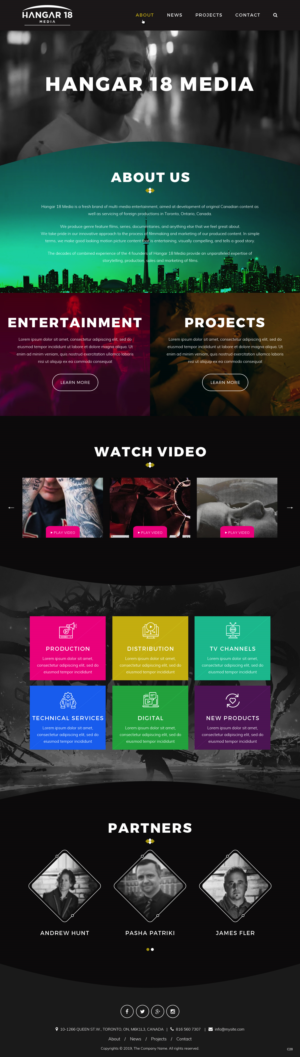 Web-Design von pb für 9 Light Entertainment | Design: #22797801
