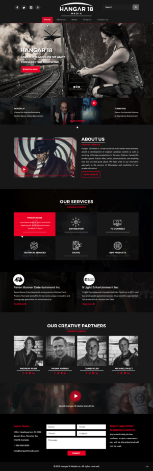 Web-Design von pb für 9 Light Entertainment | Design: #22797803