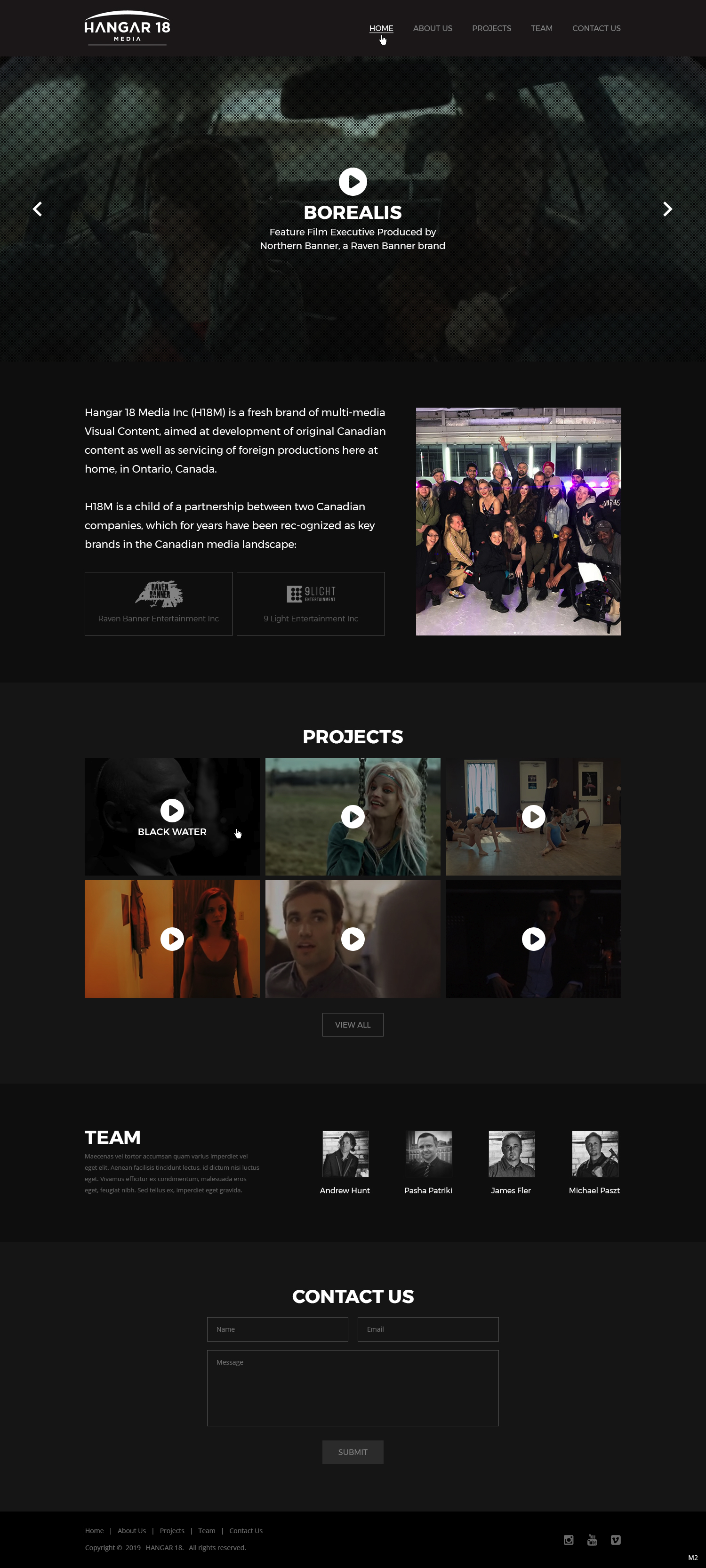 Web Design by pb for 9 Light Entertainment | Design #22797807
