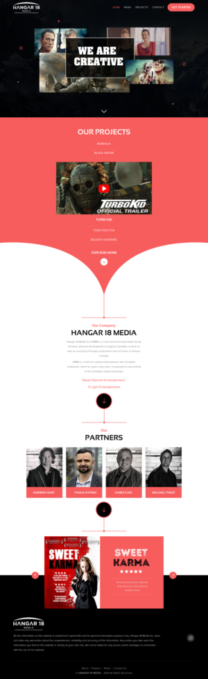Web-Design von rightway für 9 Light Entertainment | Design: #22806241