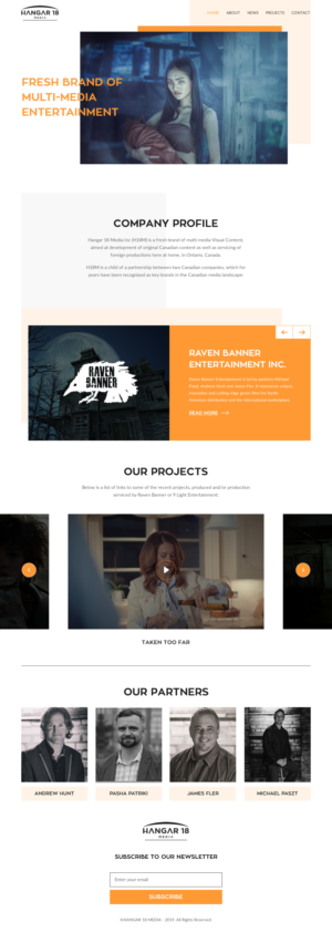 Web-Design von rightway für 9 Light Entertainment | Design: #22806246