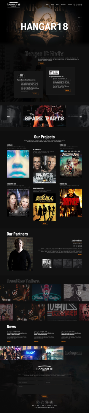 Web-Design von sai.designer87 für 9 Light Entertainment | Design: #22816583