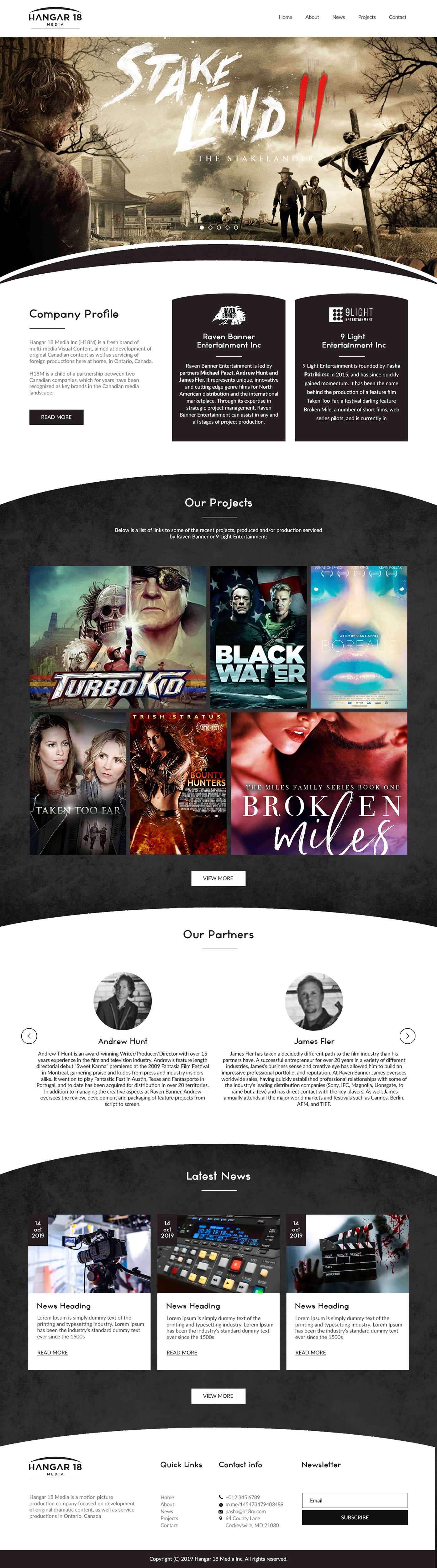 Web Design by bdesigner9 for 9 Light Entertainment | Design #22809617