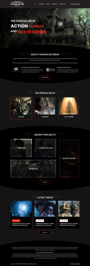 Web-Design von Creative Design für 9 Light Entertainment | Design: #22819667