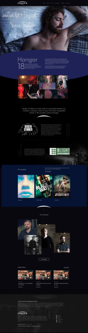 Web-Design von subhalaxmi  khamari für 9 Light Entertainment | Design: #22843253